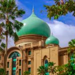 まるでモスクのように美しいマレーシアの首相官邸。
